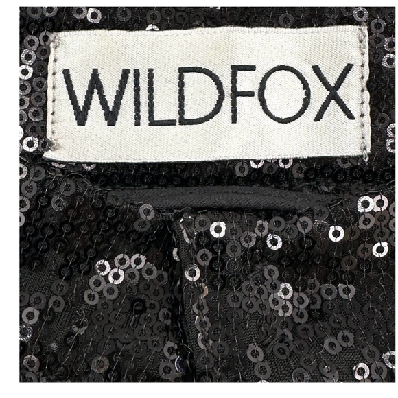 ‼️WOW‼️🤩Wildfox Raquel Black Mid Rise Sequin Skinny Pants‼️‼️‼️ - Picture 6 of 10